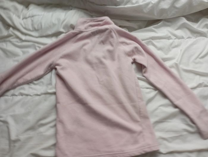 Polaire rose 11/12 ans tex 2€5 - photo numéro 3