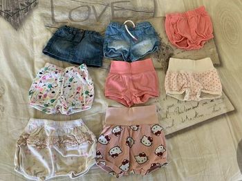 Lot shorts 3mois 
