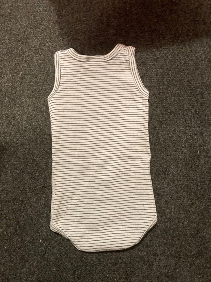 Body bébé rayé Petit Bateau - 6 mois (67 cm) - photo numéro 5