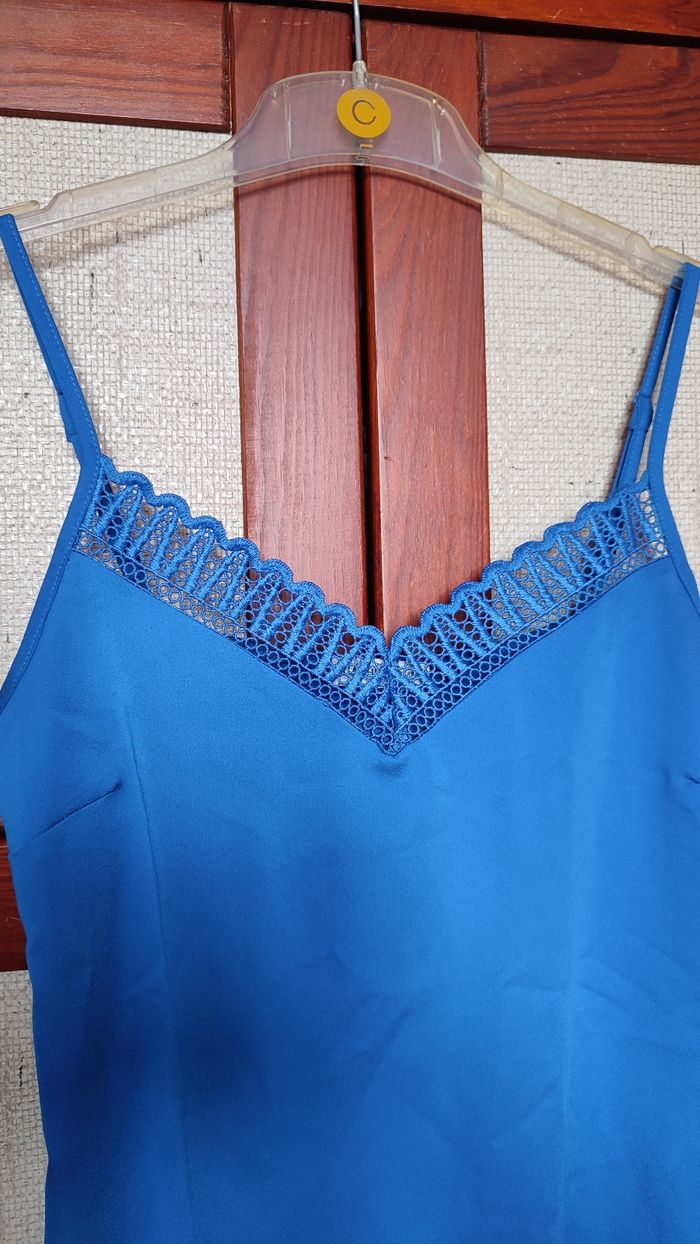 Débardeur bleu électrique XS - photo numéro 3