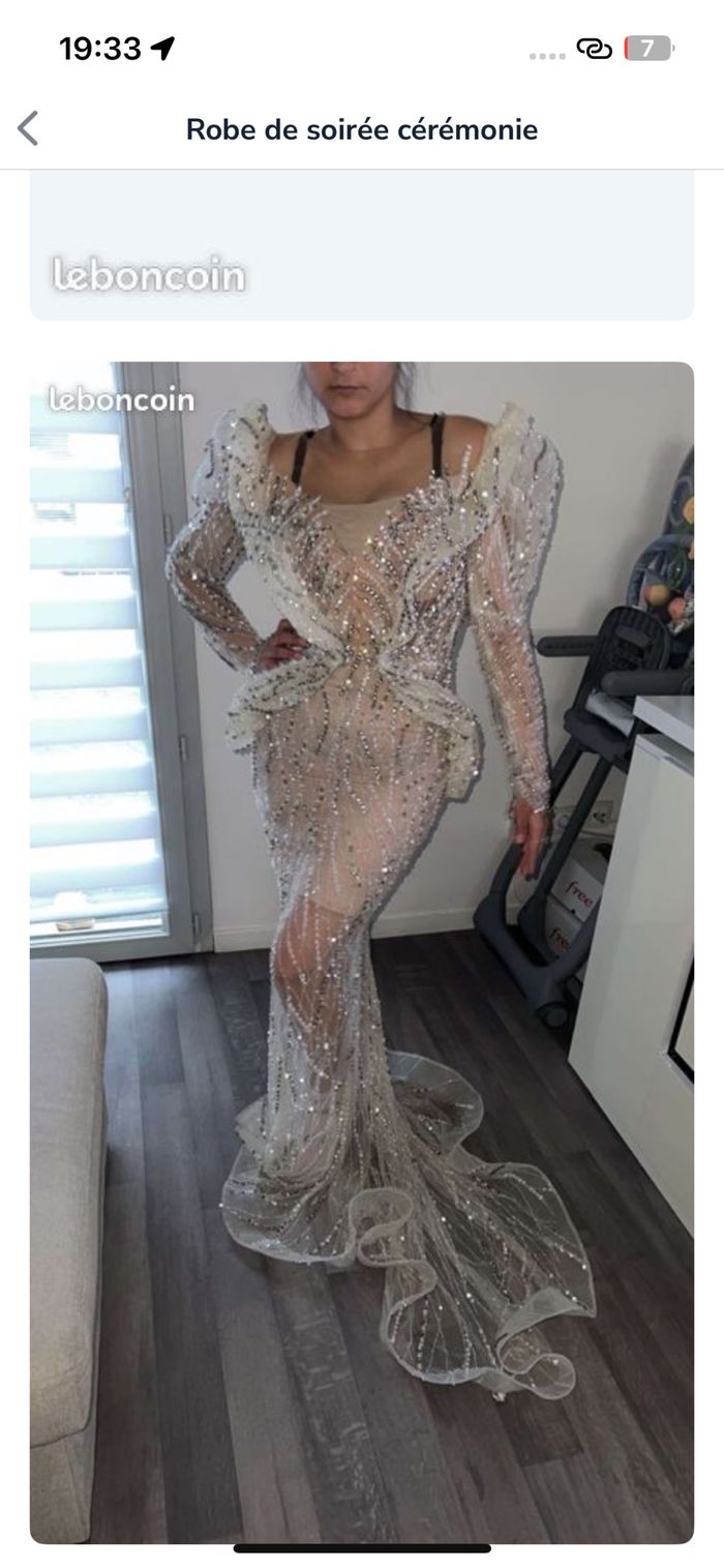 robe de soirée cérémonie ou mariage