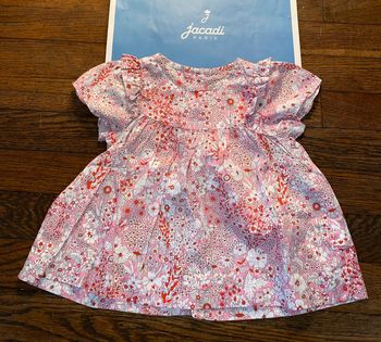 Blouse jacadi  6 mois liberty