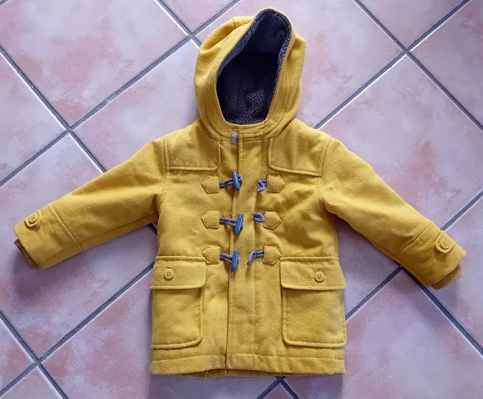Duffle coat jaune