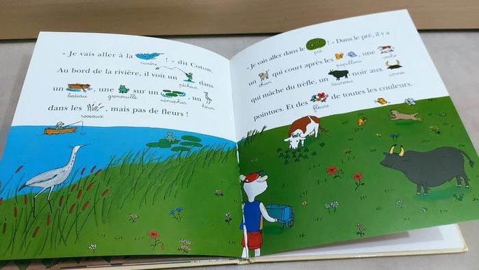 🌺 Livre pour apprendre à lire : j'apprends à lire avec les images, coton le petit mouton - photo numéro 4
