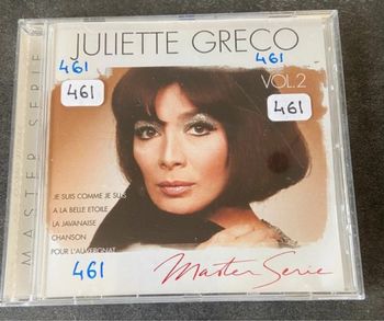 Album Juliette Gréco master série volume 2