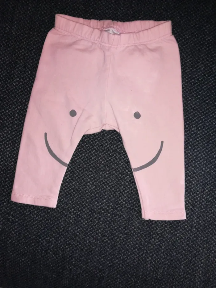 Magnifique ensemble legging tee-shirt, été, bébé fille, 3/6mois - photo numéro 7