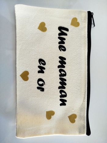 Pochette "Maman en or" – Idée Cadeau
