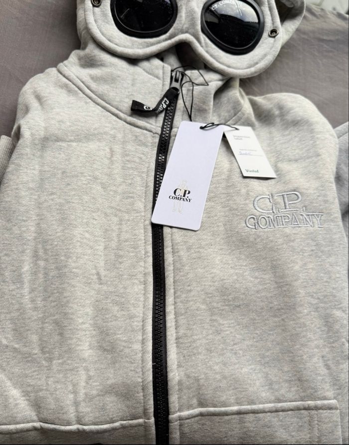 Ensemble CP Company jogging veste Gris taille S - photo numéro 3