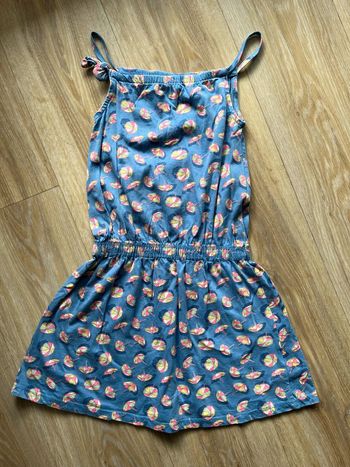 Robe 10 ans sergent major motifs parasols