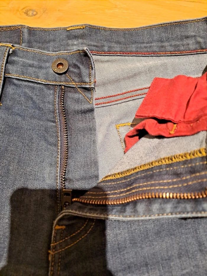Levis levi's 513 femme Straight Bleu W29 L32 - photo numéro 8