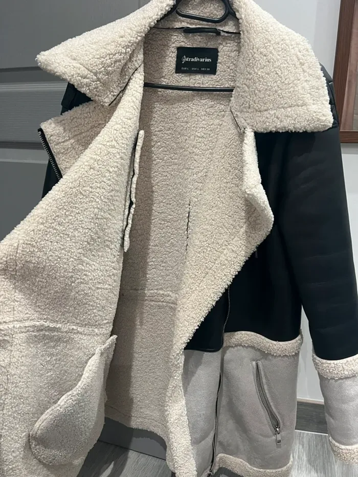 Parka chaude tricolor - photo numéro 3