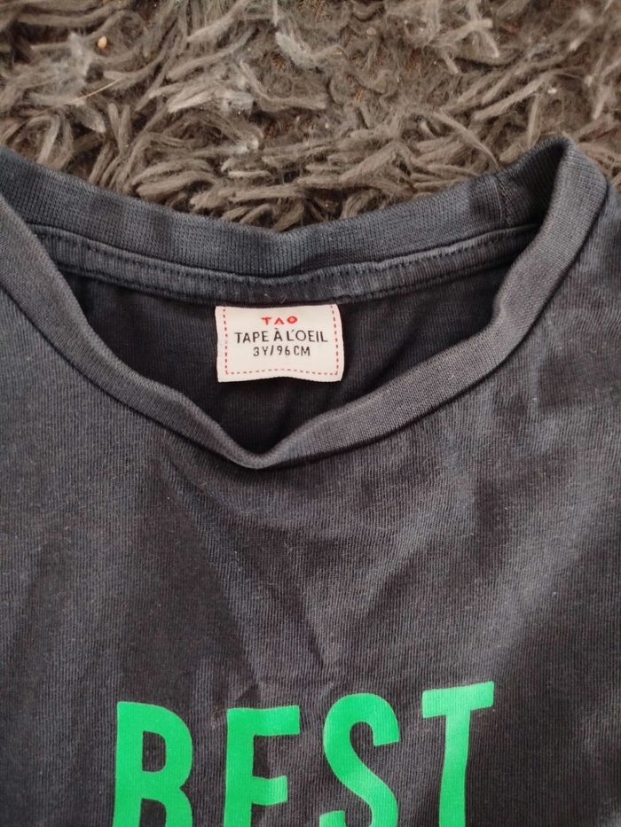 Tee-shirt 3 ans tape a l'œil - photo numéro 2