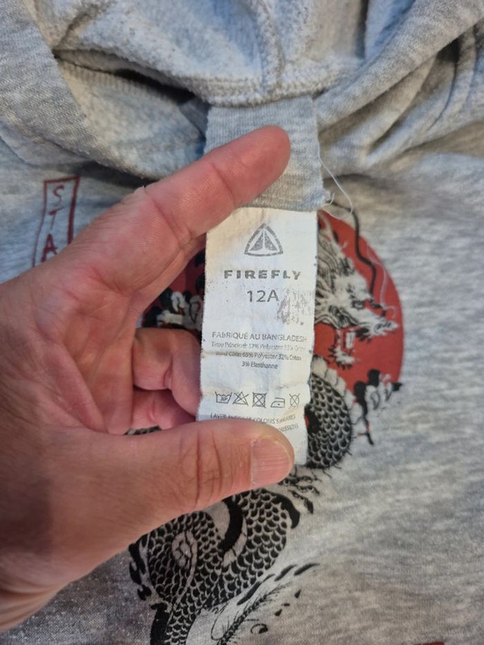 Sweat-Shirt à capuche Taille 12 ans - photo numéro 9