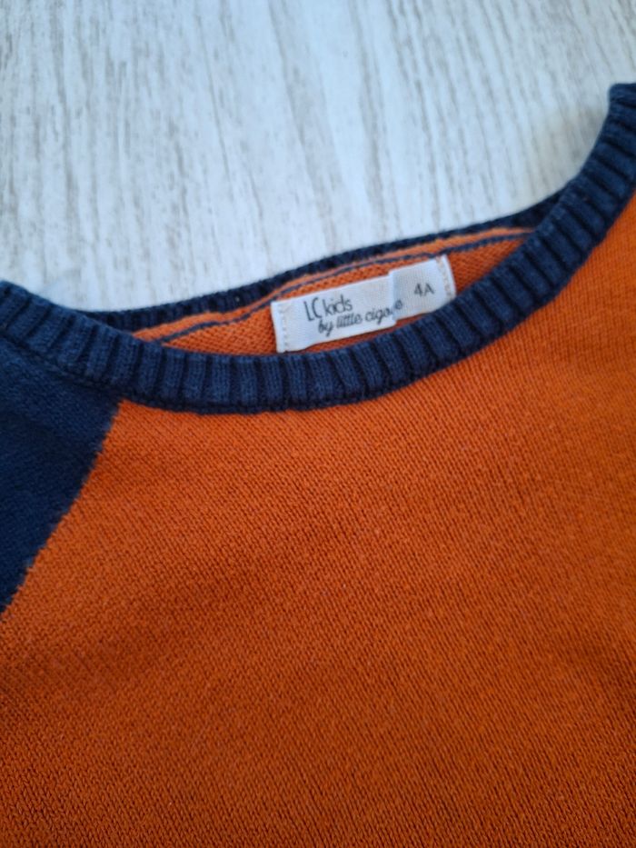 Haut/pull garçon little cigogne – 4 ans - photo numéro 3