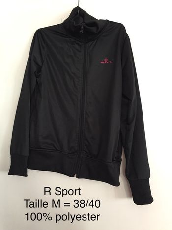 Gilet noir R Sport Taille M