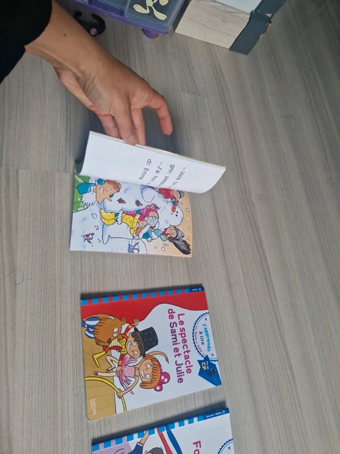 Lot de 4 livres Sami et Julie CP - photo numéro 3