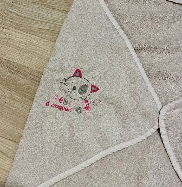 Sortie de bain bébé