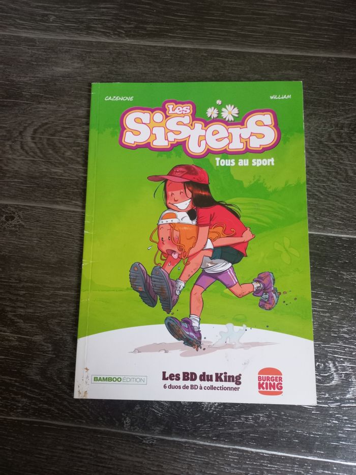 Bd burger king les sisters pilo - photo numéro 1