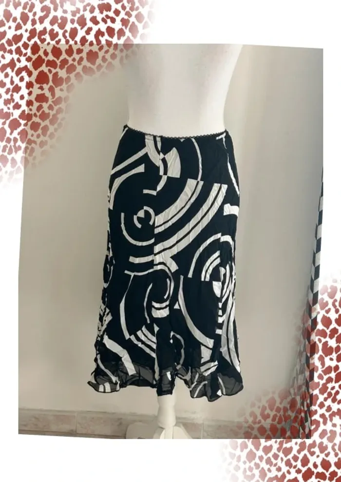Jupe longue doublée taille 36 - photo numéro 2