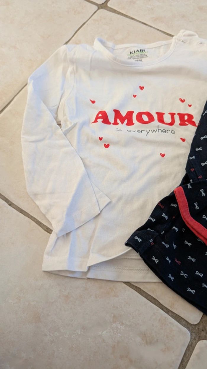 Lot de 2 tee shirt kiabi et tissaia - photo numéro 4