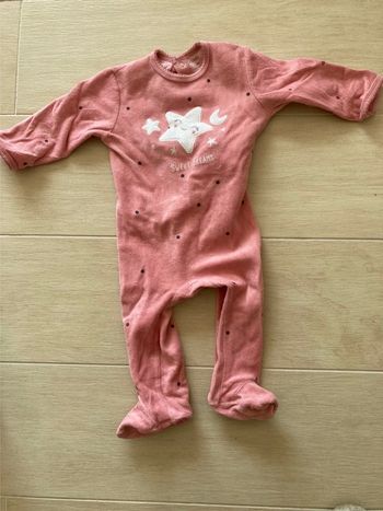 Pyjama étoile kiabi 12 mois