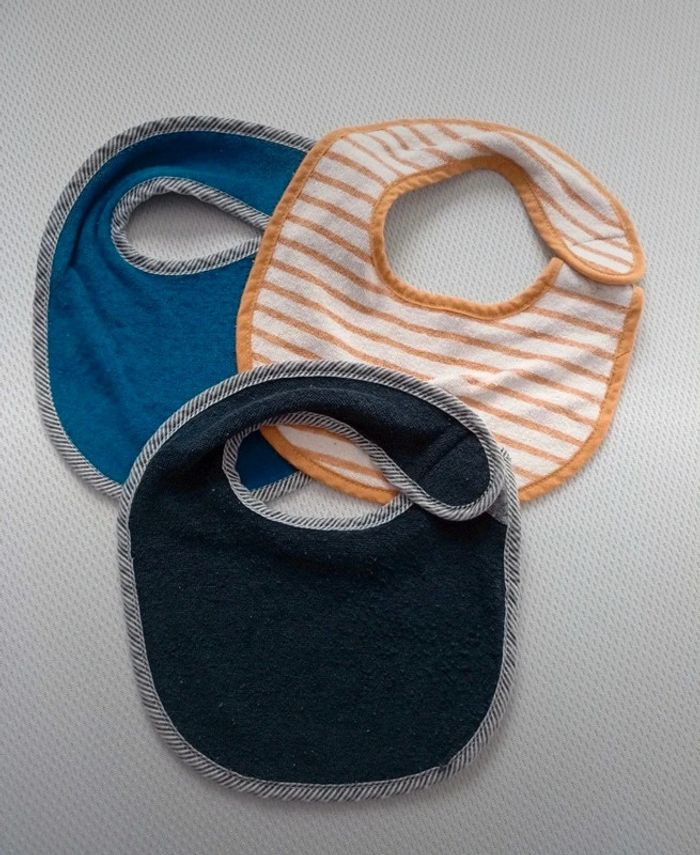 Lot 3 bavoirs bébé confort