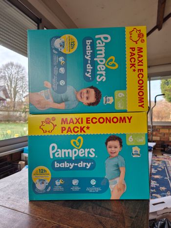 Couche taille 6 Pampers Baby Dry taille 6 : 160 Couches