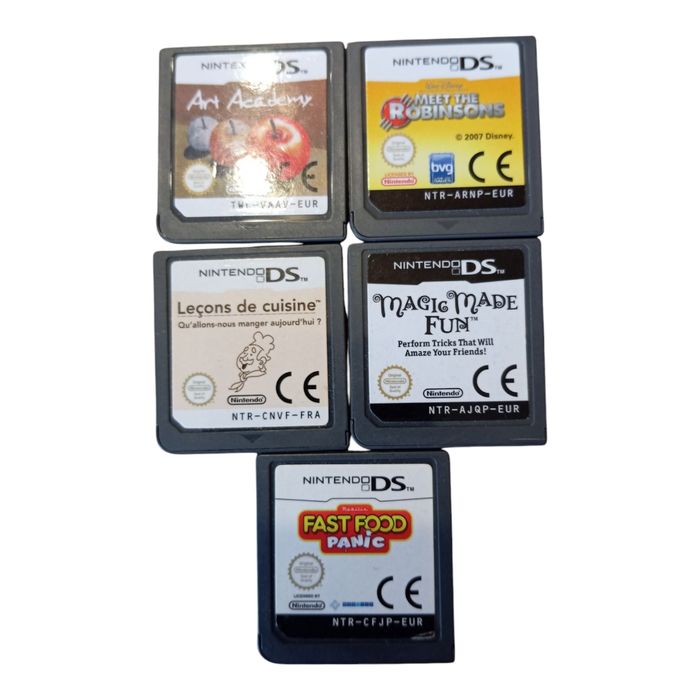 Lot de 5 jeux Nintendo Ds