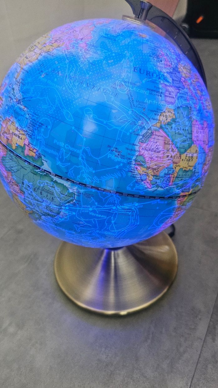 Globe map monde - photo numéro 3