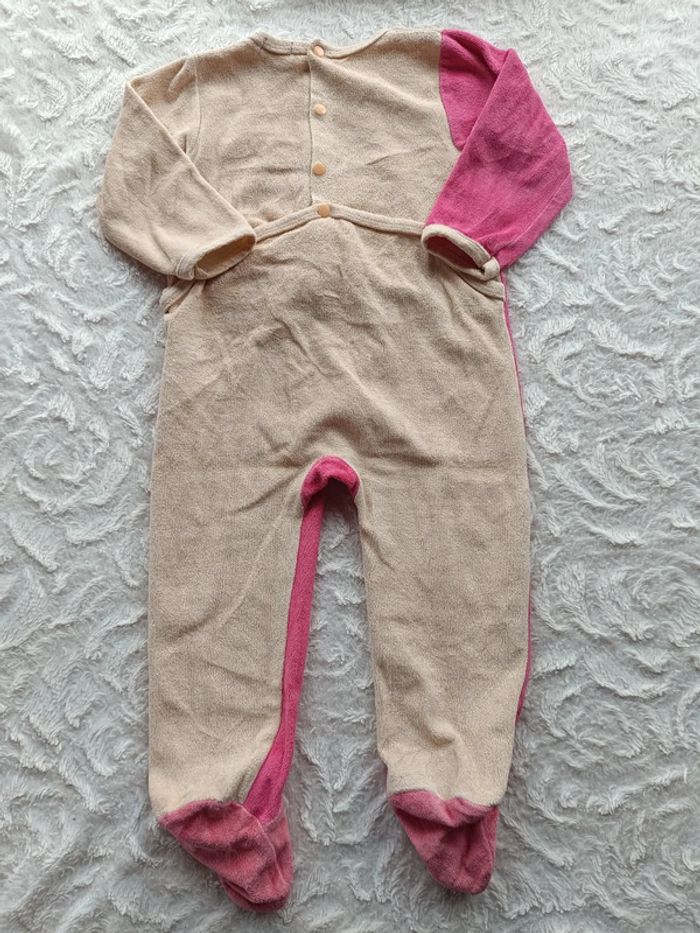 Pyjama grenouillère velours Fille 18 mois souris Tissaia - photo numéro 8