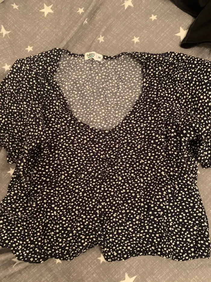 chemise courte femme
