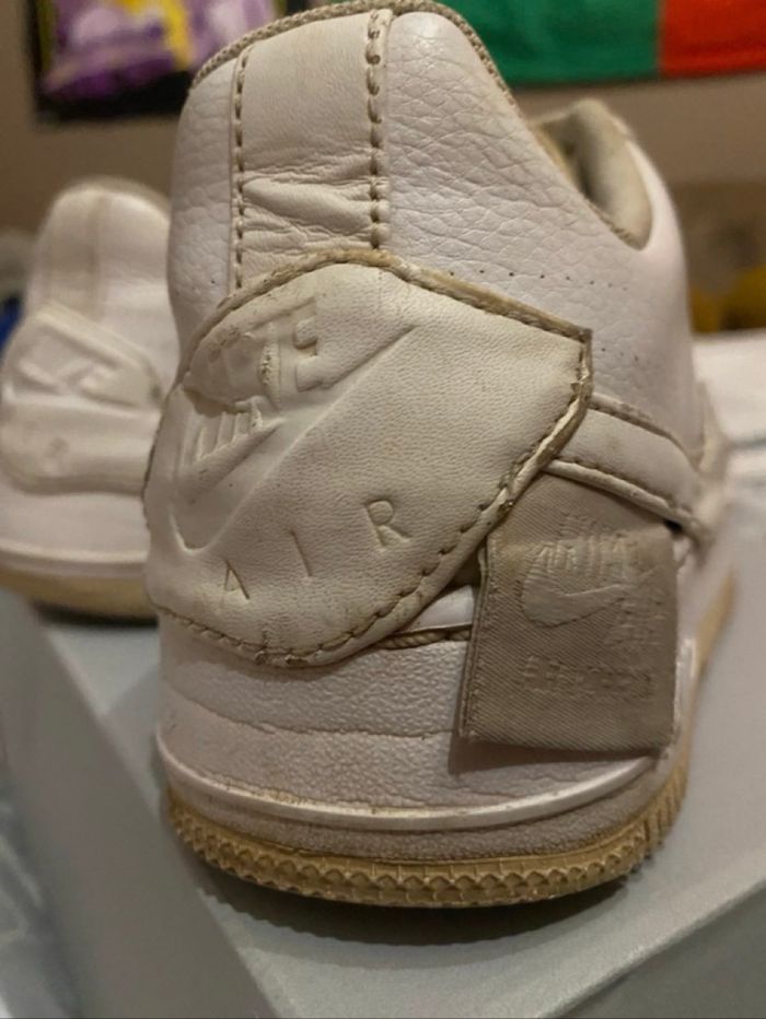 Nike air Force 1 Jester XX "triple white" 2019 - photo numéro 5