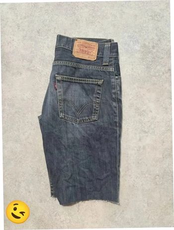 Short Levi's 511 W33 FR42 Bleu homme men #SHO116