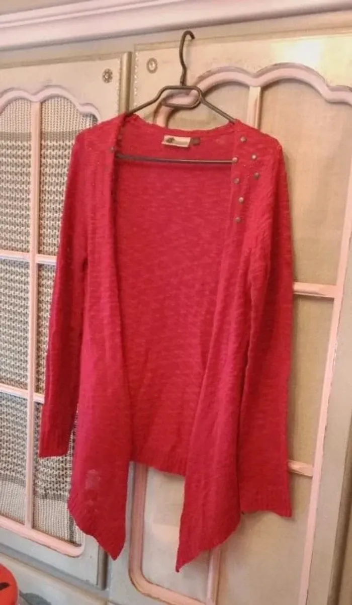 Gilet manches longues femme, taille S