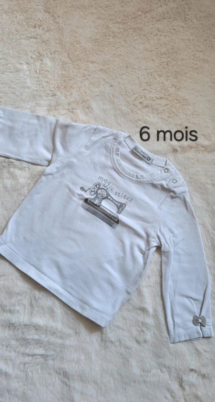T shirt manches longues Gymp taille 6 mois