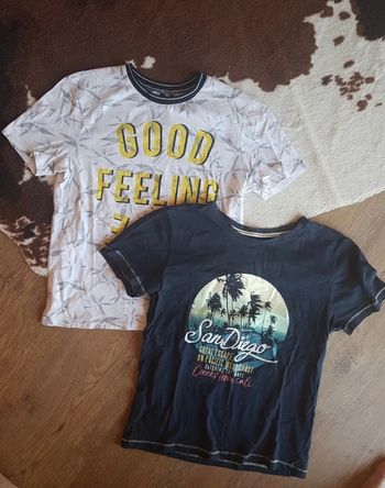 Lot de 2 tee shirts garçon 12ans ikks creeks