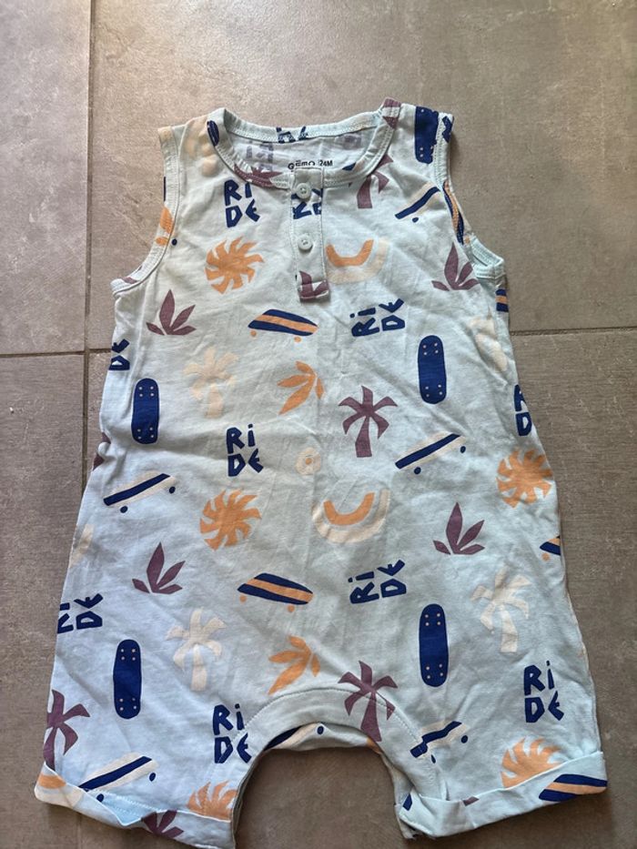Combinaison été bébé 24 mois