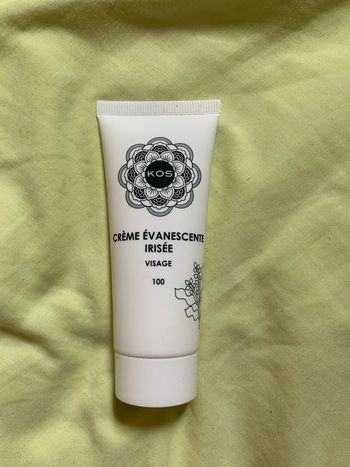 Crème évanescente irisé