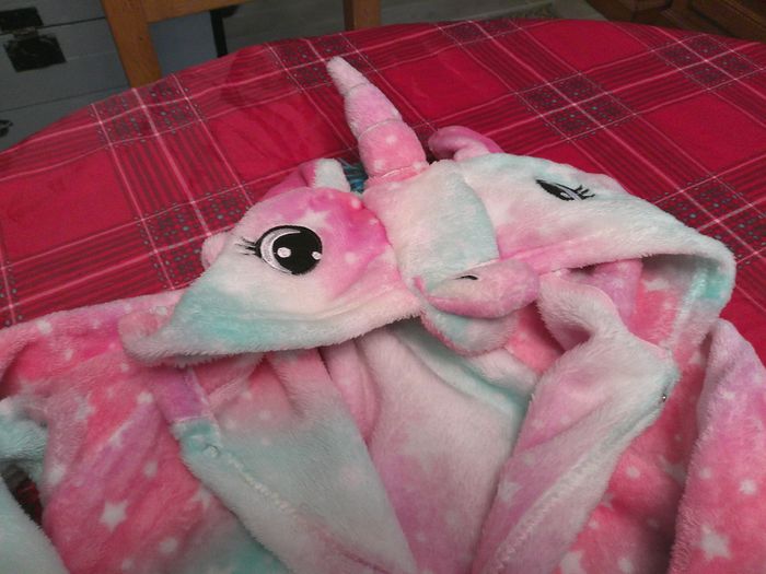 Peignoir fille Licorne - photo numéro 2