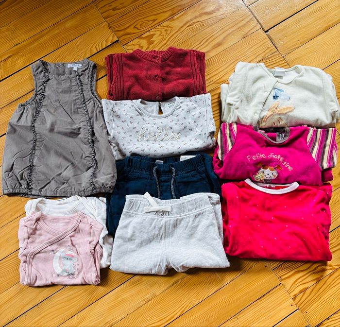 Lot bébé 9 mois 10 articles