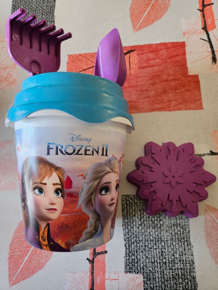 Set saut et moule plage disney reine des neiges