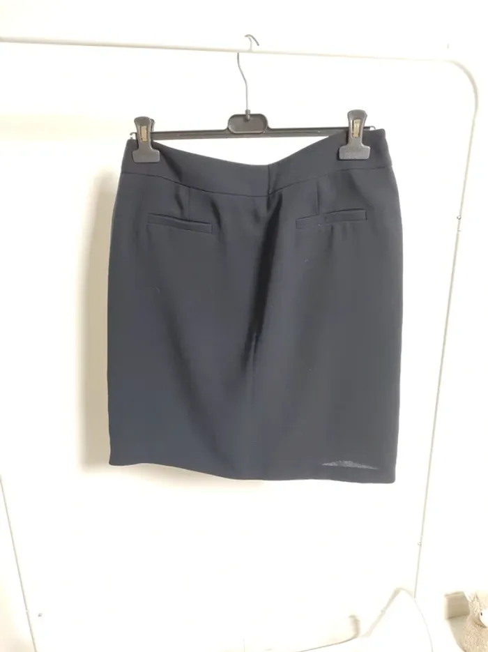 Jupe noire 123Paris taille 42 - photo numéro 4