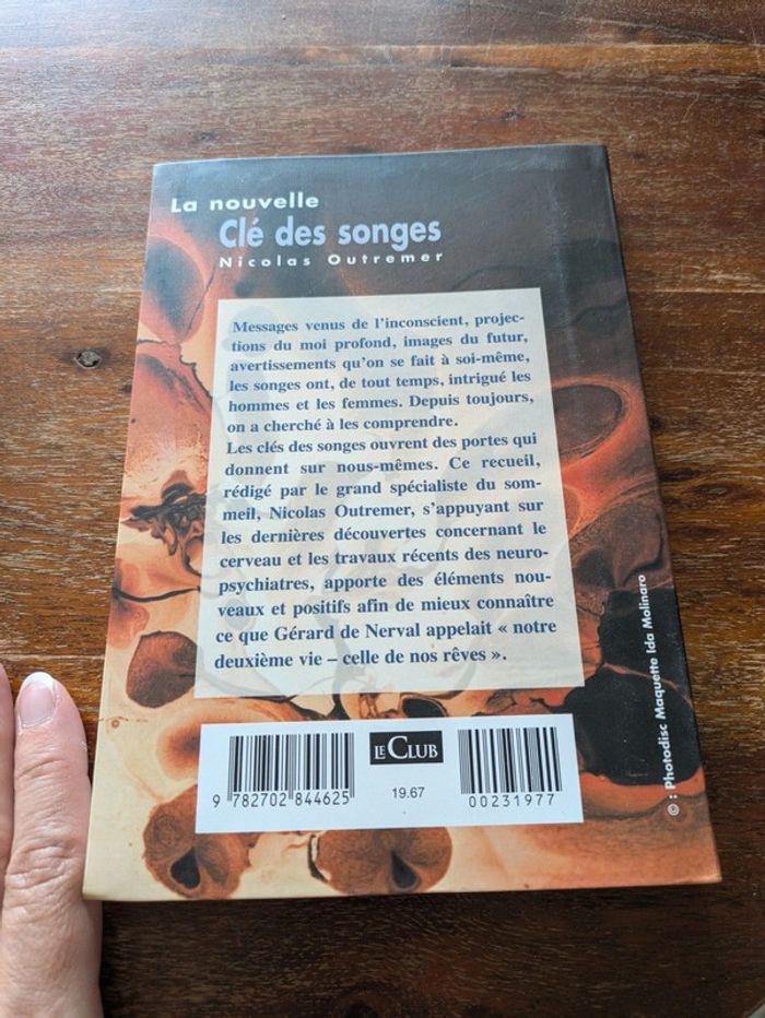 Livre La nouvelle clé des songes Nicolas Outremer - photo numéro 2