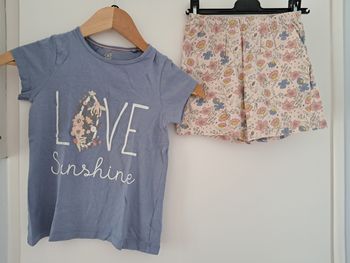 Pyjama short 110-116 cm 4-6 ans