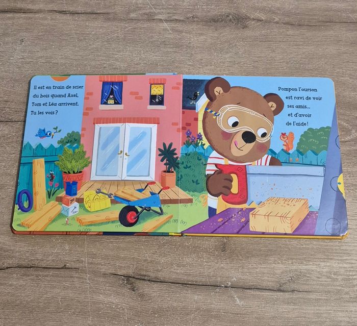 Livre animé Pompon l'ourson - photo numéro 5