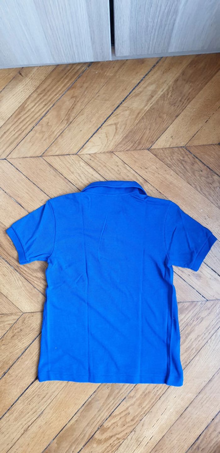Magnifique polo Lacoste bleu taille 10 ans authentique - photo numéro 7