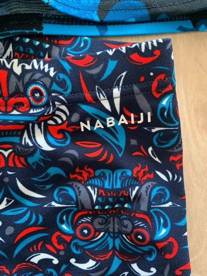 Lot 2 maillots de bain nabaiji 8 ans - photo numéro 3