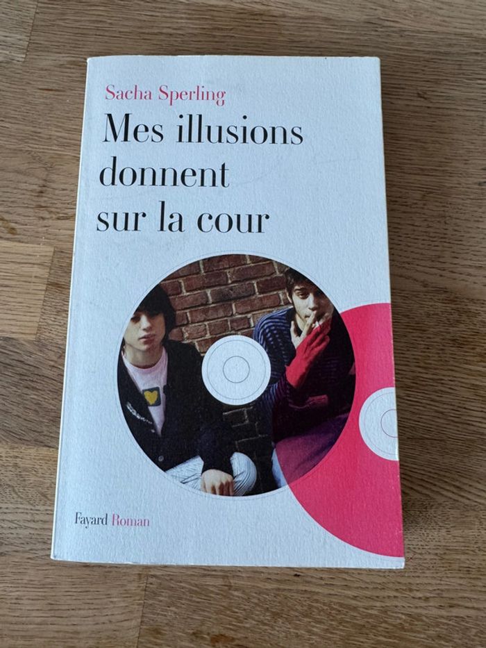 Livre Mes illusions donnent sur la cour