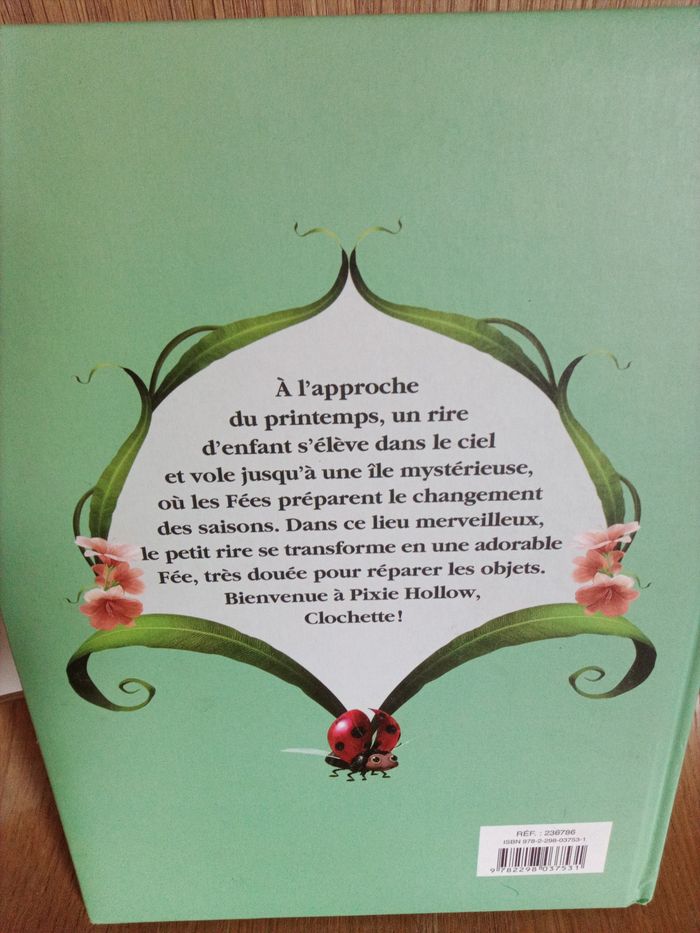 Livre illustré la fée clochette de Disney - photo numéro 2