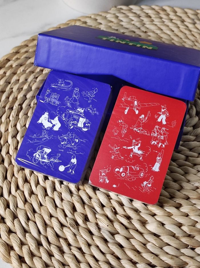 Jeux de cartes Tintin neuf - photo numéro 4